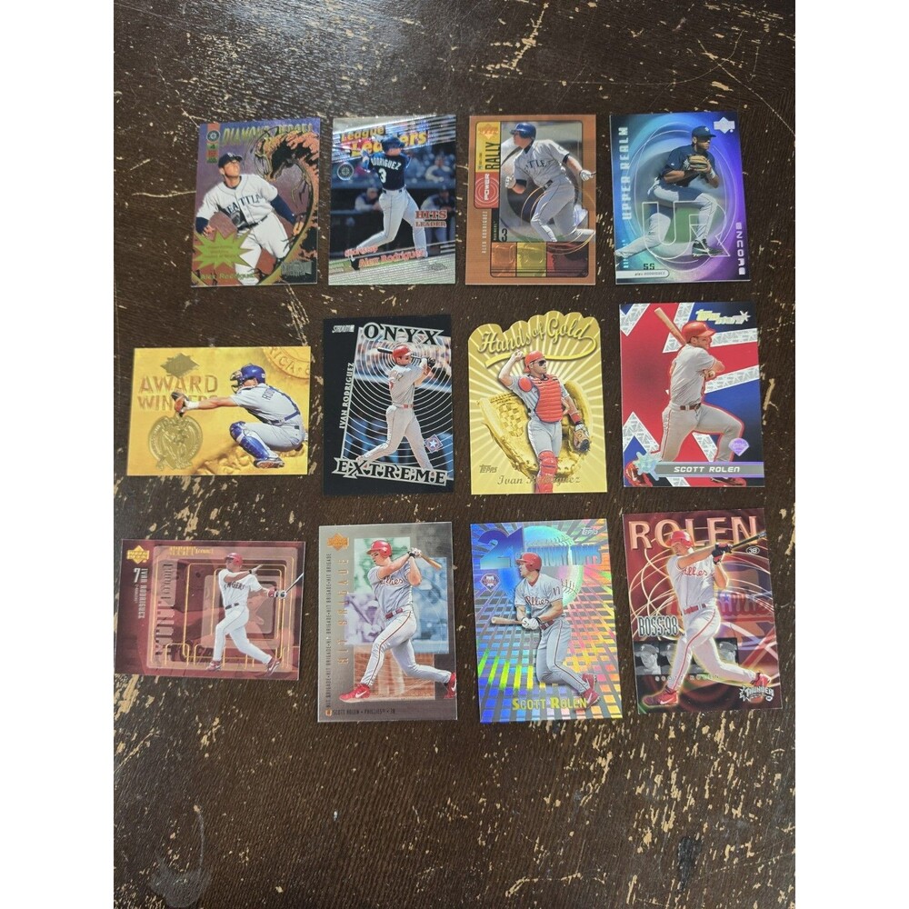 Baseball Cards Lot 200 NM ALL STARS w/ Griffey Jr 1996 A Cut Above Complete Set - Picture 15 of 16